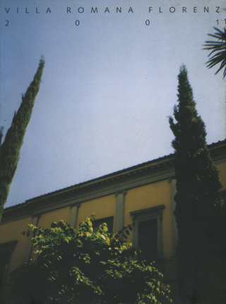 Pubblicazioni, Homage an eine Sehnsucht, Villa Romana, Firenze, 2001