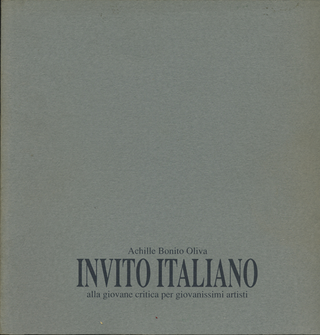 Pubblicazioni, Invito italiano, 1992, Tremoli – testi: Manuela Gandini