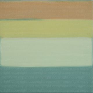 Pregnanza del colore, Sconfinitudine, 2012, tempera all'uovo su tela, 110×110 cm