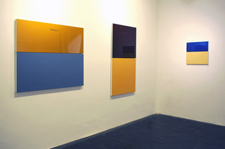 Dittici con le scritte, Ut pictura poesis, 2008, Galleria Verrengia, Salerno