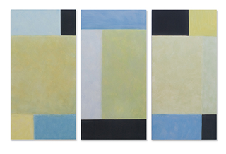Sconfinitudine, Sconfinitudine, 2011, tempera all'uovo, triptych 63×31.5 inch