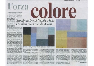 Rassegna stampa: Corriere del'Alto Adige, 17.9.2010, Nadia Marconi