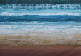 Landscapes, Wave, 2014, 31.5×51.1 inch