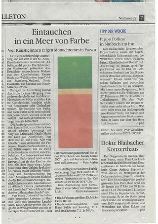 Rassegna stampa, Passauer Neue Presse